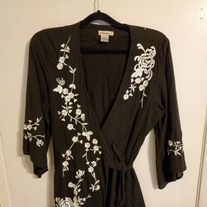 Vintage Oriental Style Dress